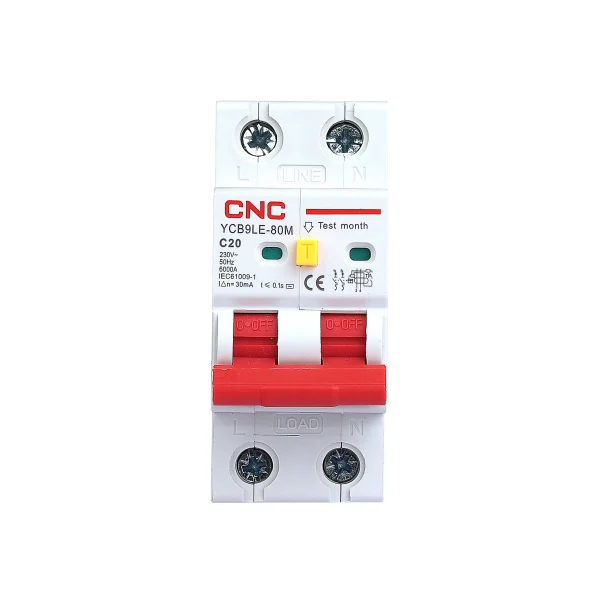 YCB9LE-80M RCBO Electronic - Görsel 4