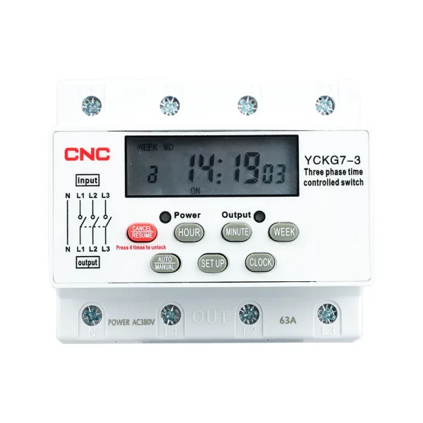 YCKG7-3 Time Control Switch - Görsel 3