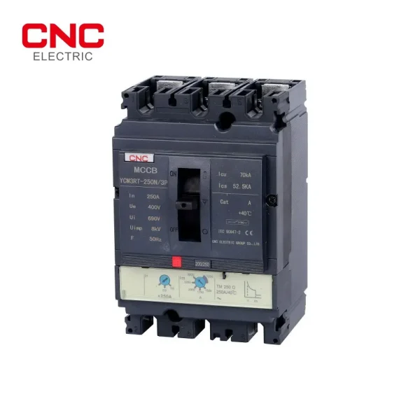 YCM3RT Overload and short circuit adjustable MCCB - Görsel 3